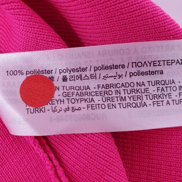 NWT- ZARA- Hot Pink Shift Style Tank Top- Women- Size Small - Picture 7 of 10
